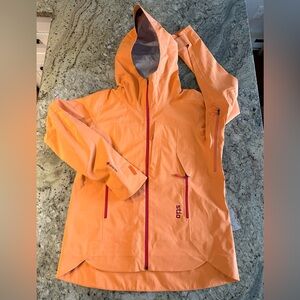 Stio Peachy-Orange Ski Jacket